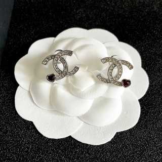 Chanel Elegant Signature CC Stud Earrings