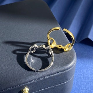 Gucci Horsebit Open Band Ring