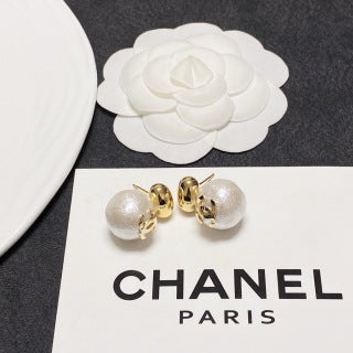 Chanel Timeless Pearl Sphere Earrings
