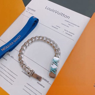 Louis Vuitton Monogram Twisted Link Bracelet